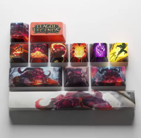 League of Legends Ornn Keycaps – Mechanical Keyboard Gaming Keycap Set | PixelCaps