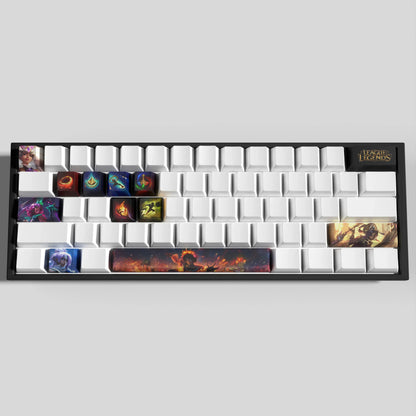 League of Legends Qiyana Keycaps – Mechanical Keyboard Gaming Keycap Set | PixelCaps