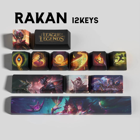 SPECIAL EDITION PixelCaps Rakan KEYCAPS