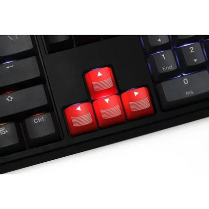Counter-Strike Black and Red Keycaps
