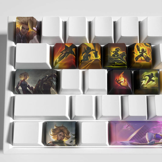 League of Legends Rell Keycaps – Mechanical Keyboard Gaming Keycap Set | PixelCaps