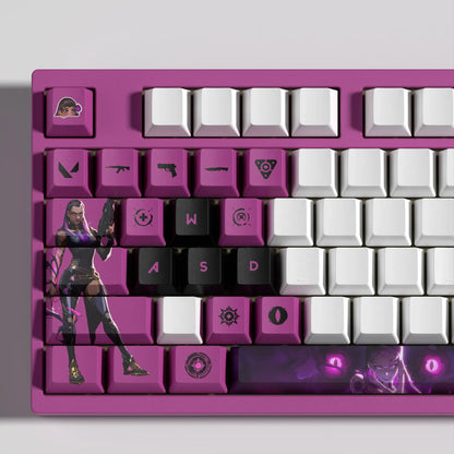 PixelCaps - Reyna Keycaps – Limited Edition (29/14 Keys)