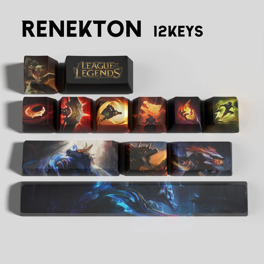 SPECIAL EDITION PixelCaps Renekton KEYCAPS