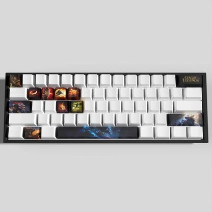 League of Legends Renekton Keycaps – Mechanical Keyboard Gaming Keycap Set | PixelCaps