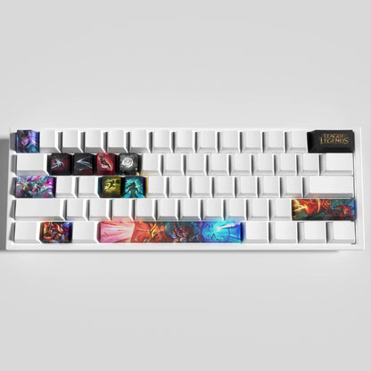 League of Legends Samira Keycaps – Mechanical Keyboard Gaming Keycap Set | PixelCaps