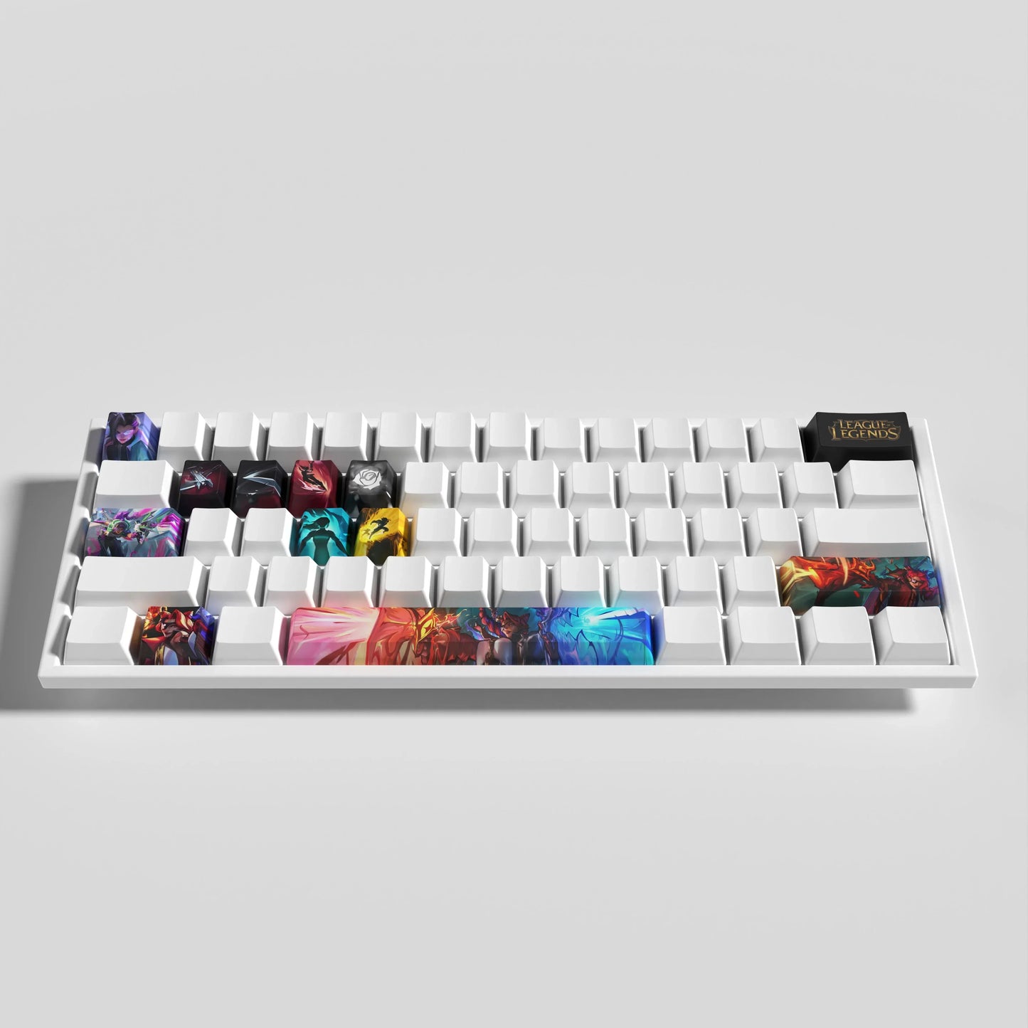 League of Legends Samira Keycaps – Mechanical Keyboard Gaming Keycap Set | PixelCaps