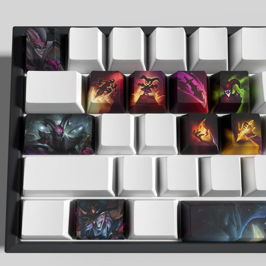 League of Legends Shaco Keycaps – Mechanical Keyboard Gaming Keycap Set | PixelCaps