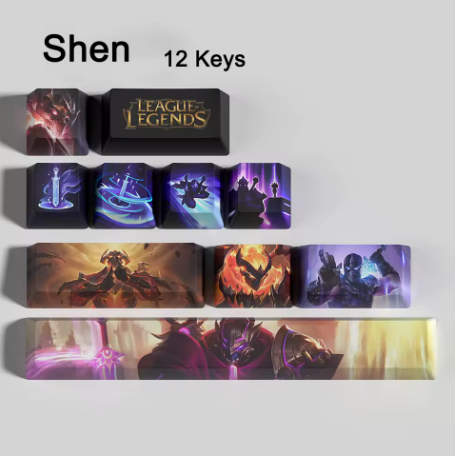 SPECIAL EDITION PixelCaps Shen KEYCAPS