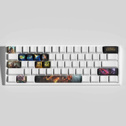 League of Legends Sivir Keycaps – Mechanical Keyboard Gaming Keycap Set | PixelCaps