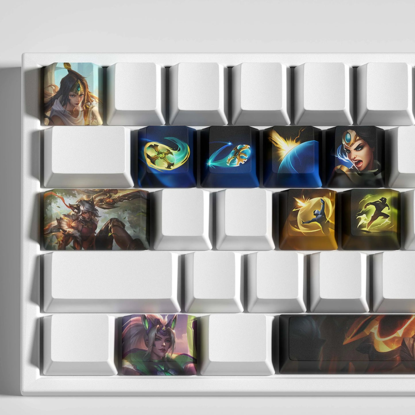 League of Legends Sivir Keycaps – Mechanical Keyboard Gaming Keycap Set | PixelCaps