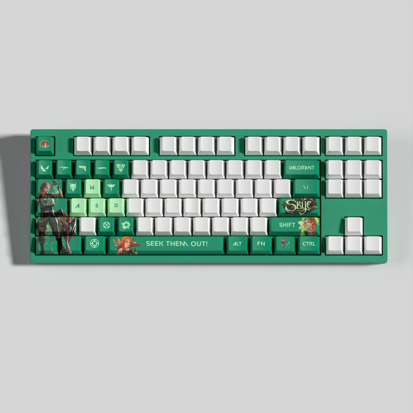 PixelCaps - Skye Keycaps – Limited Edition (29/14 Keys)