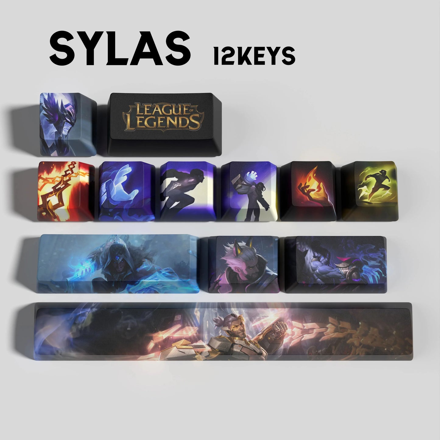 League of Legends Sylas Keycaps – Mechanical Keyboard Gaming Keycap Set | PixelCaps