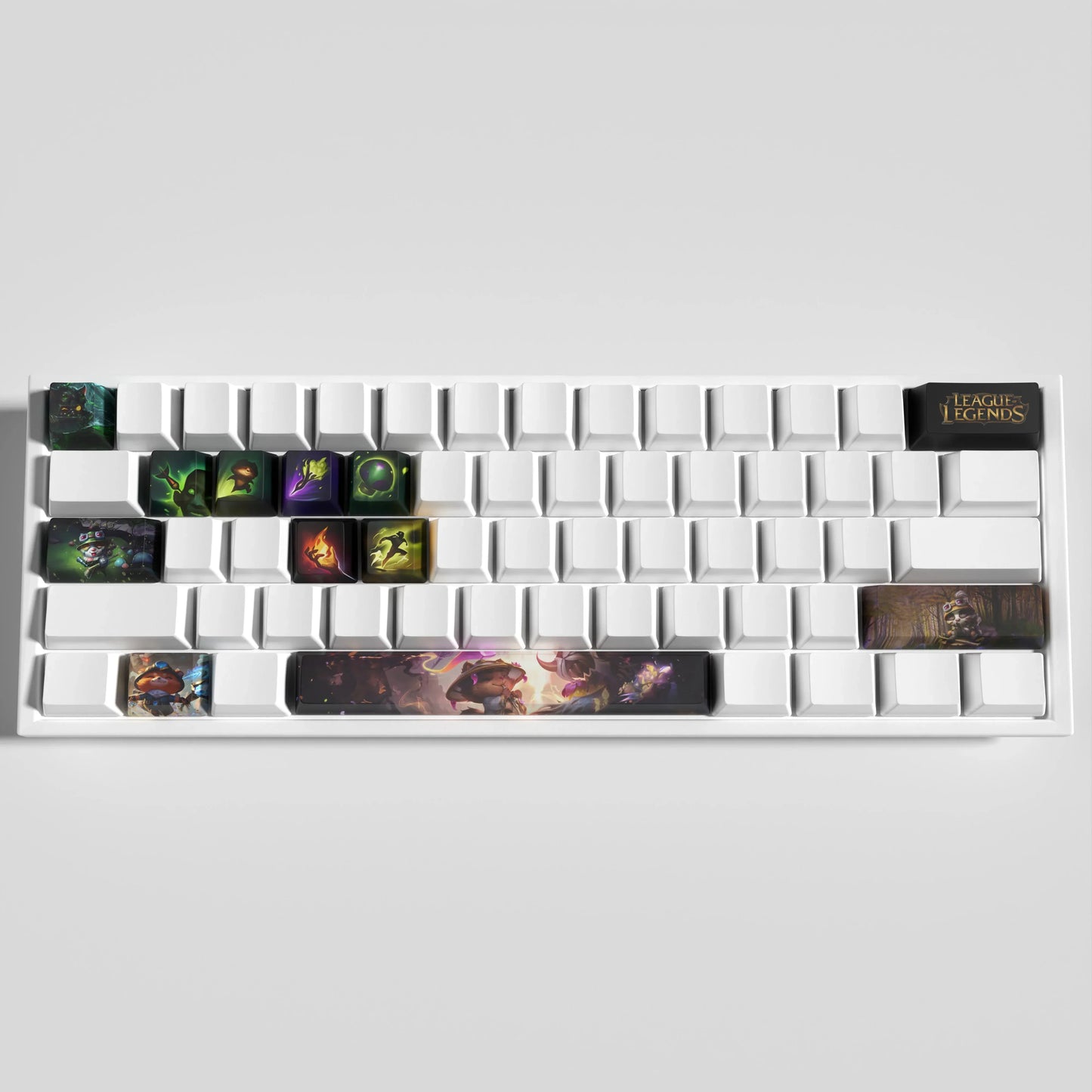 League of Legends Teemo Keycaps – Mechanical Keyboard Gaming Keycap Set | PixelCaps