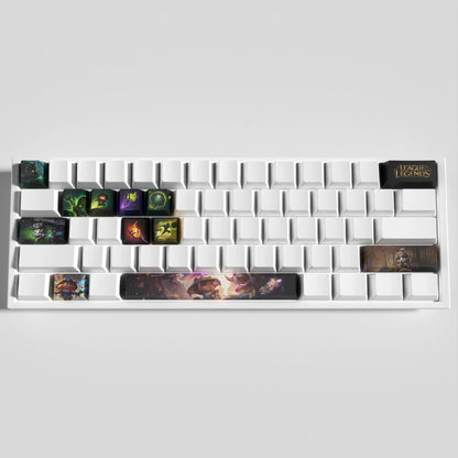League of Legends Teemo Keycaps – Mechanical Keyboard Gaming Keycap Set | PixelCaps