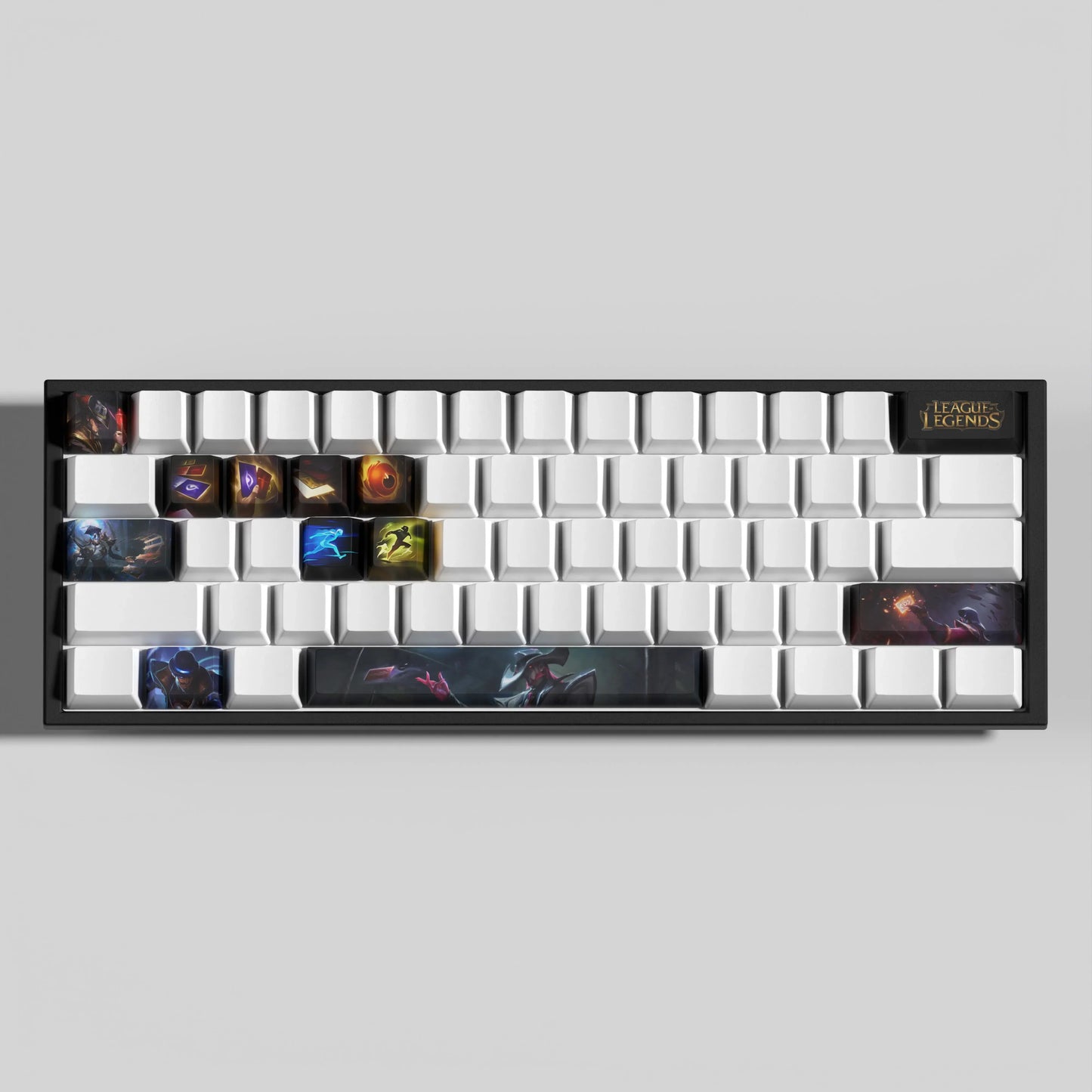 League of Legends Twisted Fate Keycaps – Mechanical Keyboard Gaming Keycap Set | PixelCaps