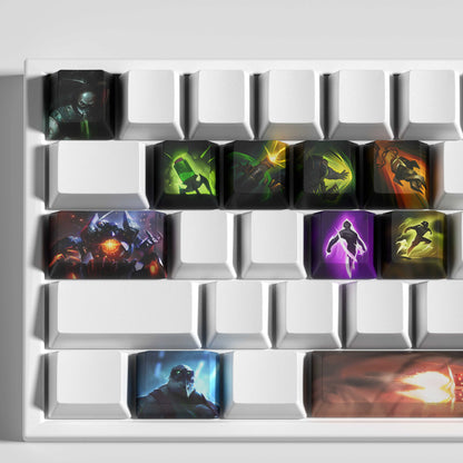 League of Legends Urgot Keycaps – Mechanical Keyboard Gaming Keycap Set | PixelCaps