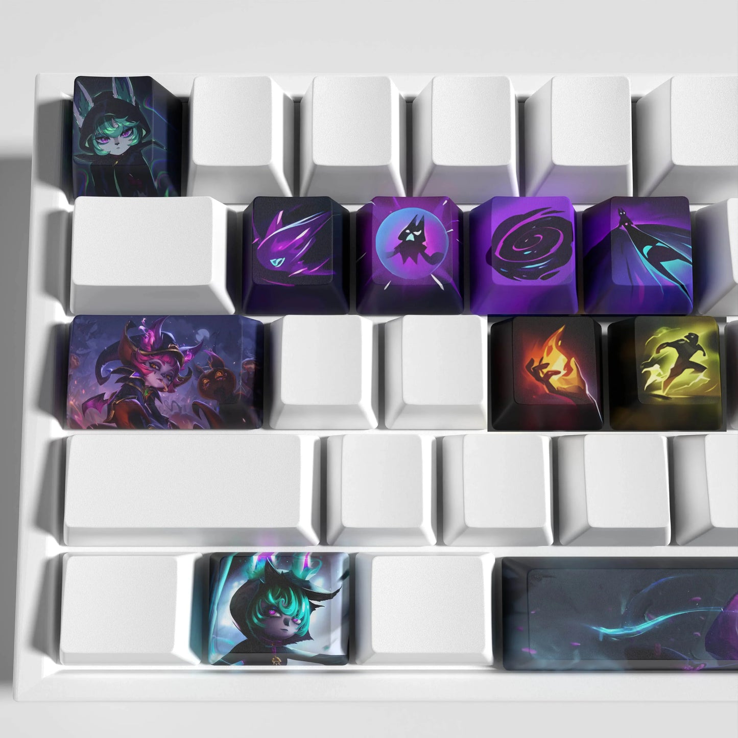 League of Legends Vex Keycaps – Mechanical Keyboard Gaming Keycap Set | PixelCaps