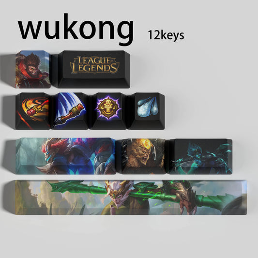 SPECIAL EDITION PixelCaps Wukong KEYCAPS