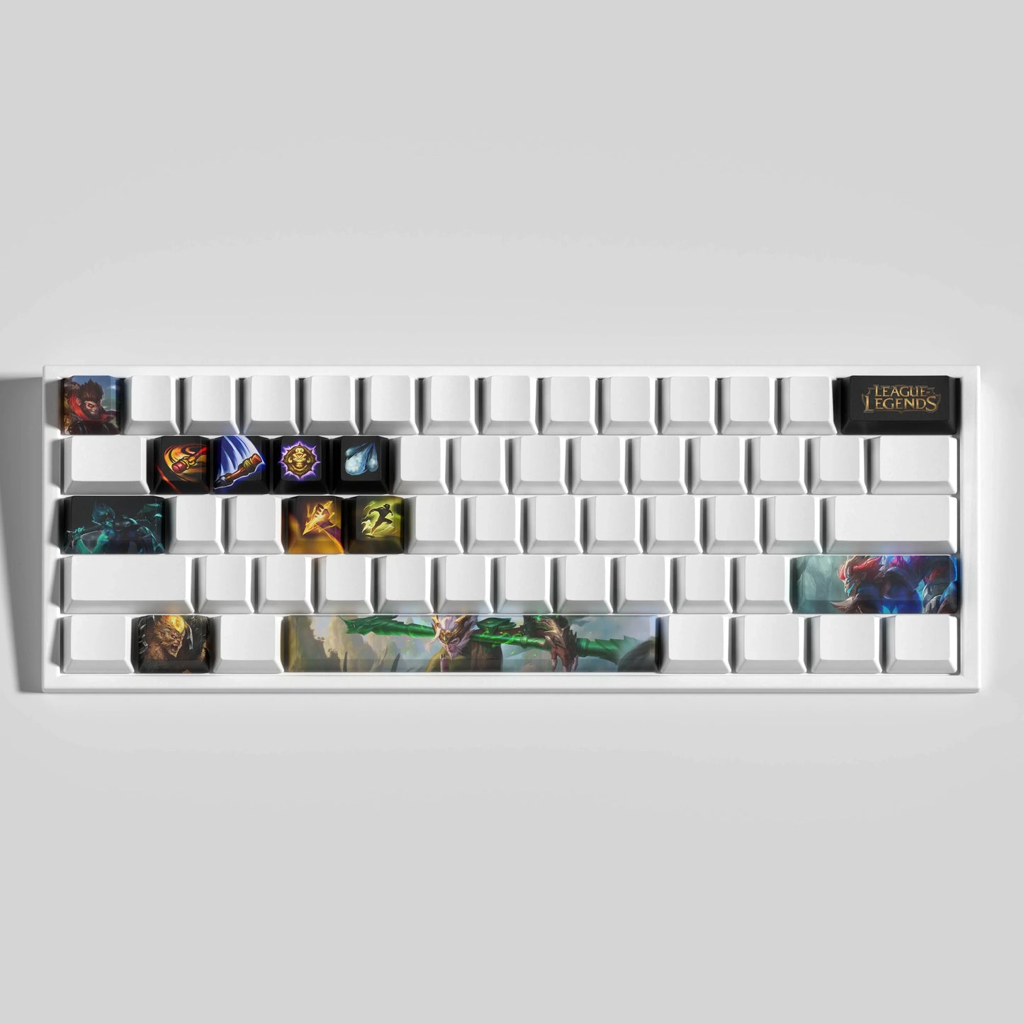 League of Legends Wukong Keycaps – Mechanical Keyboard Gaming Keycap Set | PixelCaps