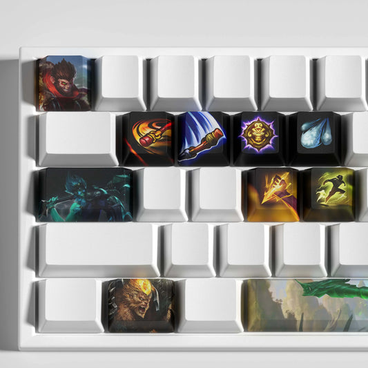 SPECIAL EDITION PixelCaps Wukong KEYCAPS
