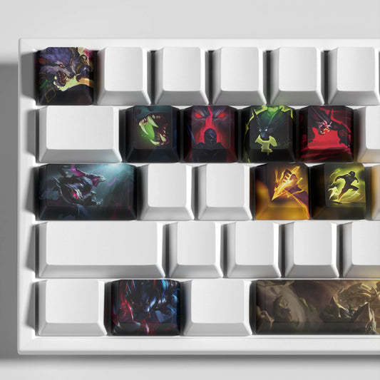 League of Legends Warwick Keycaps – Mechanical Keyboard Gaming Keycap Set | PixelCaps