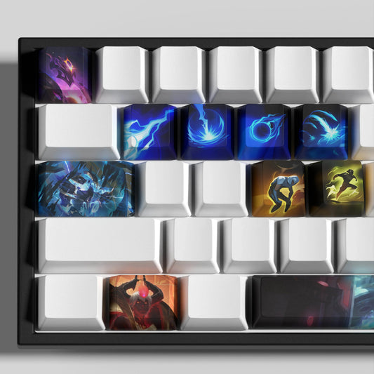 League of Legends Xerath Keycaps – Mechanical Keyboard Gaming Keycap Set | PixelCaps