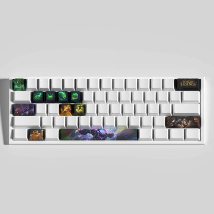 League of Legends Zac Keycaps – Mechanical Keyboard Gaming Keycap Set | PixelCaps