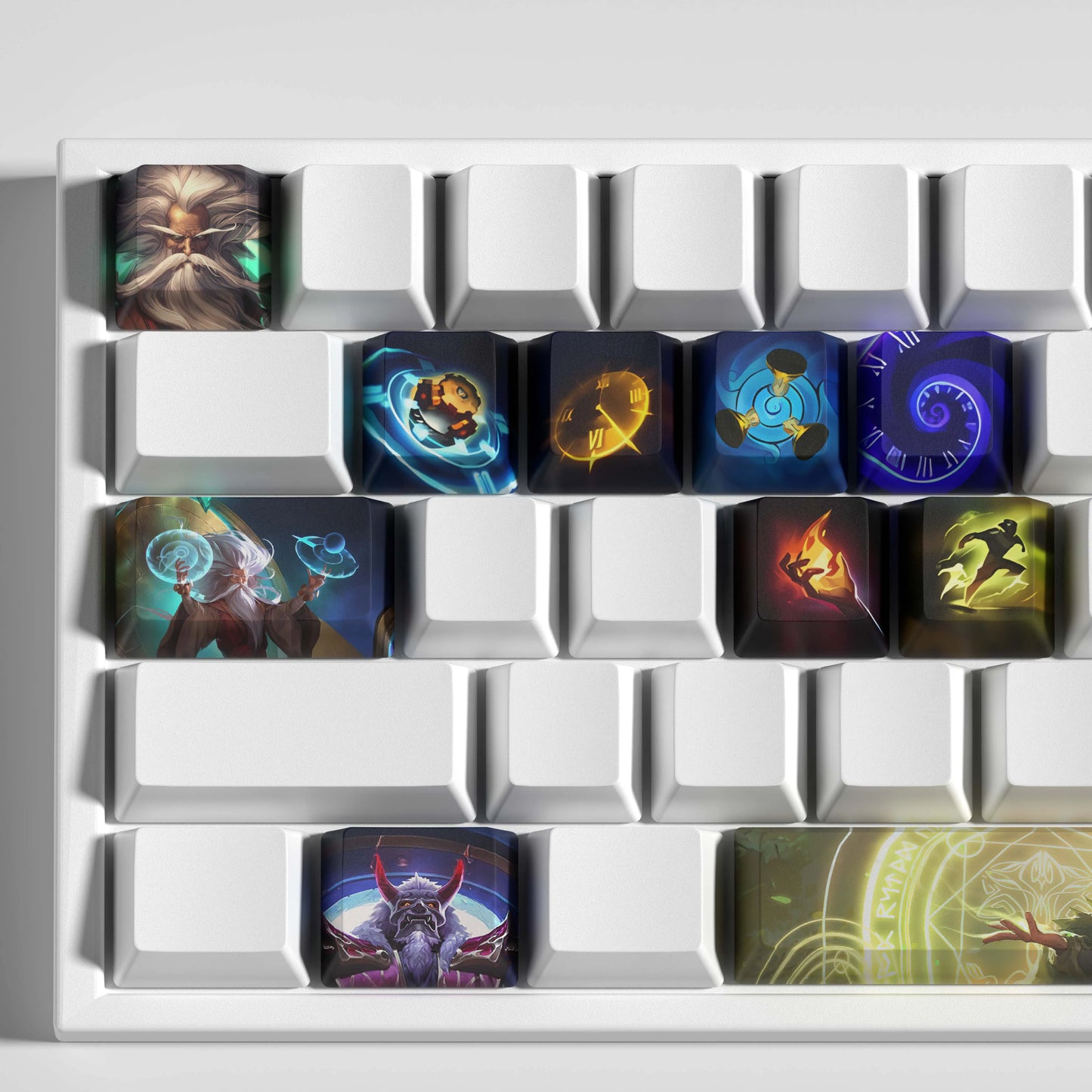 League of Legends Zilean Keycaps – Mechanical Keyboard Gaming Keycap Set | PixelCaps